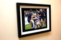 Custom frame €120 ready to hang.