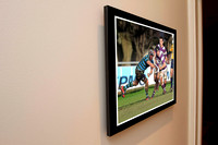 Image mounted on a Foamex Bloc, "Hover" hung.. €55