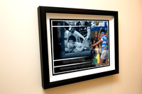 custom frame.