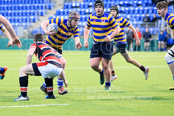 Dundalk Grammar v Templeogue College  Father Gadfrey Cup 2016