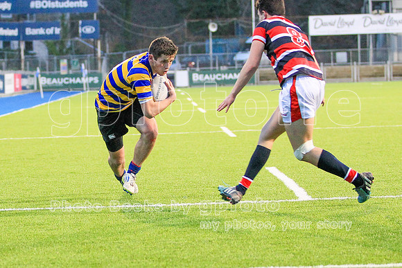 Dundalk Grammar v Templeogue College  Father Gadfrey Cup 2016