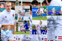 Ben Redshaw, Captain England U18 Six Nations April 2023,Donny Brook Stadium, Dublin"