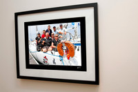 Crew shot framed 20"x16" €66