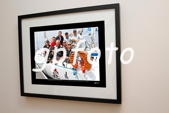 Crew shot framed 20"x16" €66