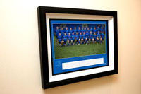 Framed team picture €89