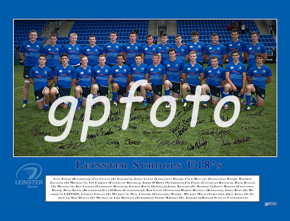 Leinster U18's Signed version