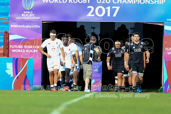 World Rugby U20 Championship Final, New Zealand v England 18th June 2017