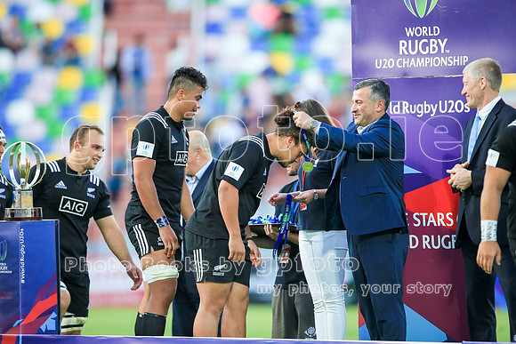 World Rugby U20 Championship Final, New Zealand v England 18th June 2017