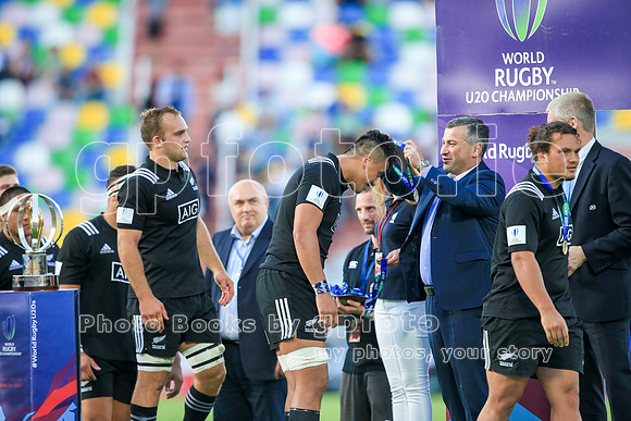 World Rugby U20 Championship Final, New Zealand v England 18th June 2017