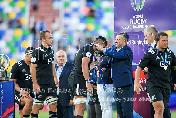 World Rugby U20 Championship Final, New Zealand v England 18th June 2017