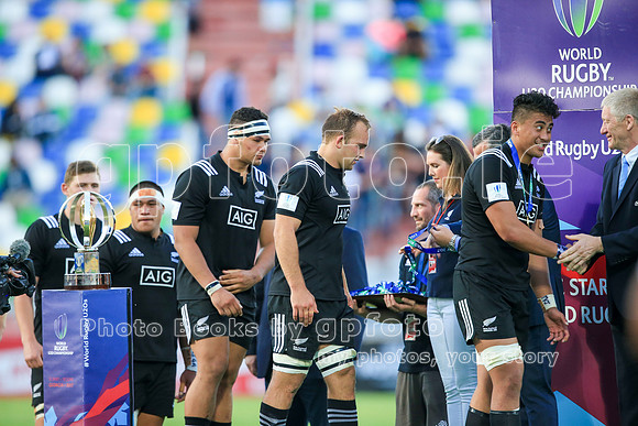 World Rugby U20 Championship Final, New Zealand v England 18th June 2017