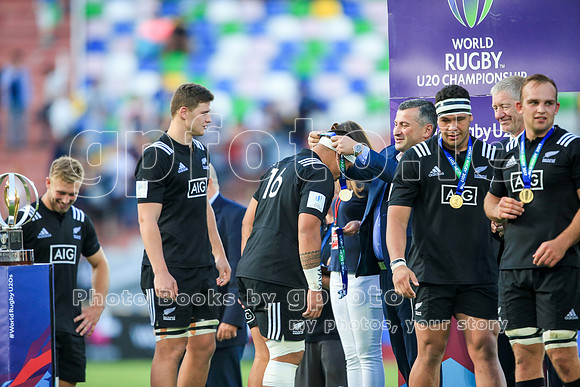 World Rugby U20 Championship Final, New Zealand v England 18th June 2017