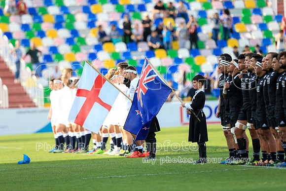 World Rugby U20 Championship Final, New Zealand v England 18th June 2017