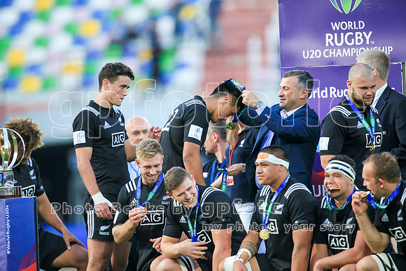 World Rugby U20 Championship Final, New Zealand v England 18th June 2017