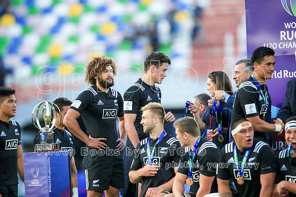 World Rugby U20 Championship Final, New Zealand v England 18th June 2017