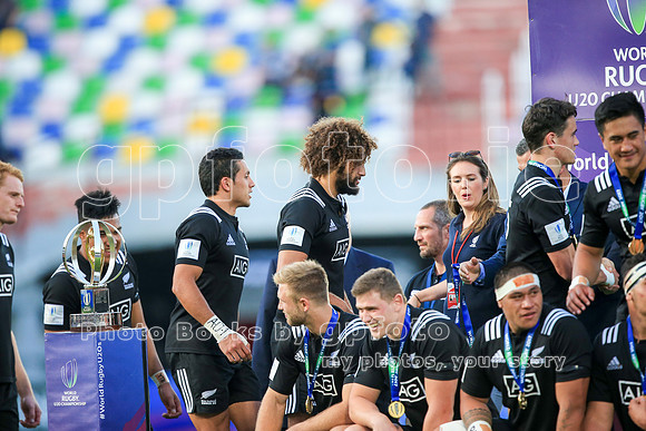 World Rugby U20 Championship Final, New Zealand v England 18th June 2017