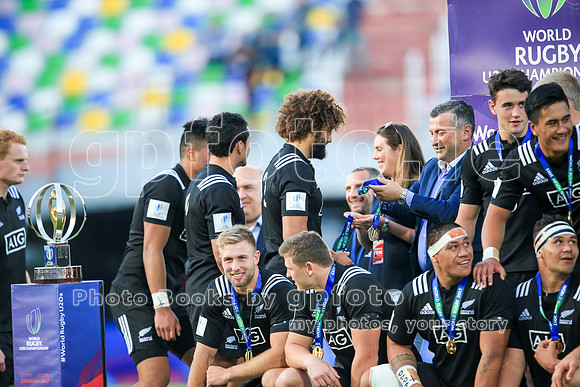 World Rugby U20 Championship Final, New Zealand v England 18th June 2017
