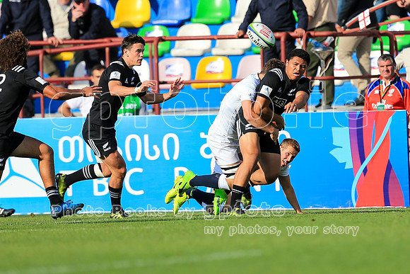 World Rugby U20 Championship Final, New Zealand v England 18th June 2017