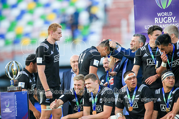 World Rugby U20 Championship Final, New Zealand v England 18th June 2017