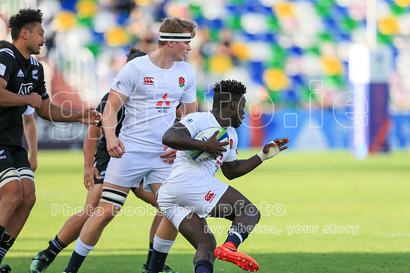 World Rugby U20 Championship Final, New Zealand v England 18th June 2017