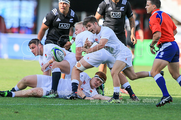 World Rugby U20 Championship Final, New Zealand v England 18th June 2017