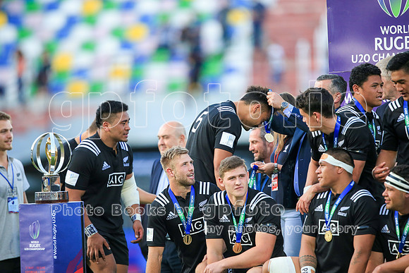 World Rugby U20 Championship Final, New Zealand v England 18th June 2017