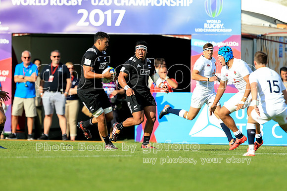 World Rugby U20 Championship Final, New Zealand v England 18th June 2017