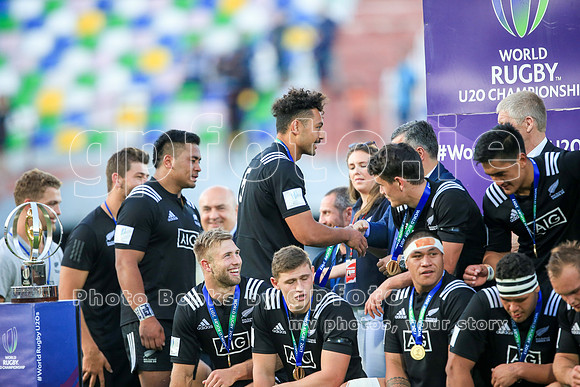 World Rugby U20 Championship Final, New Zealand v England 18th June 2017