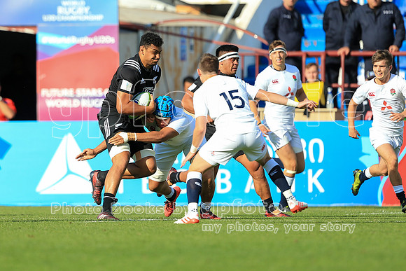 World Rugby U20 Championship Final, New Zealand v England 18th June 2017