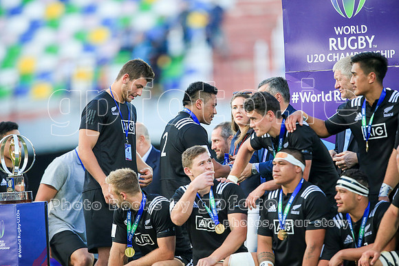 World Rugby U20 Championship Final, New Zealand v England 18th June 2017
