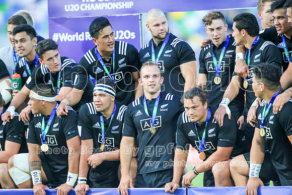 World Rugby U20 Championship Final, New Zealand v England 18th June 2017