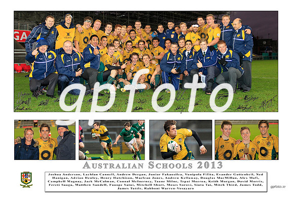 Personalized signed  team collage 12x17 Print $75