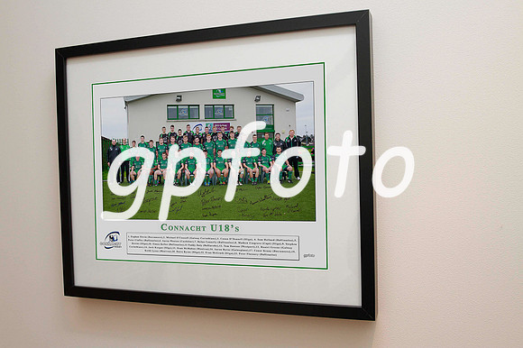 Connacht team shot framed