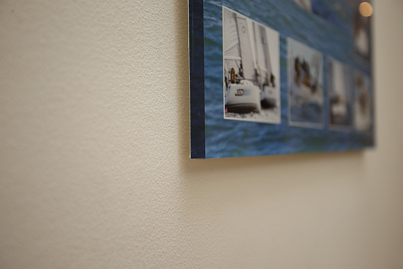 Acrylic gallery mount