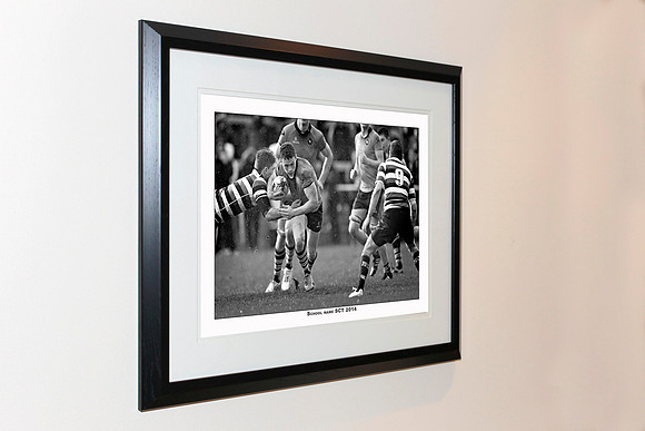 framed example 69 Black with double mount