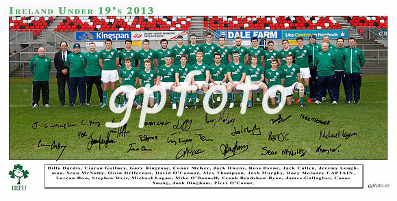 Irl team signed shot