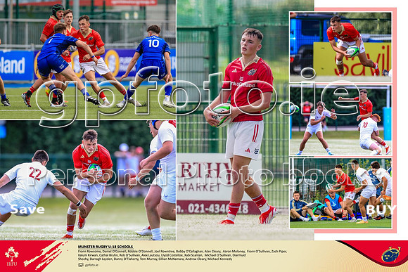 Munster U18 Schools - Collage Example